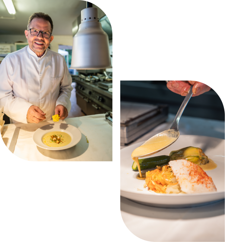 Le restaurant - Le Gastro De Sa Vie - Valbonne - Restaurant gastronomique Valbonne